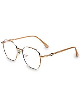 HASHTAG EYEWEAR - Clear Lens Hexagonal Full Rim Casual Unisex Computer Glass - MLAB-1351782-C10 (44)