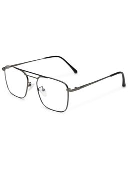 HASHTAG EYEWEAR - Clear Lens Rectangle Full Rim Casual Unisex Computer Glass - MLAB-1350912-C2 (43)