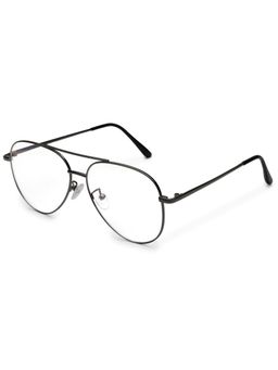 HASHTAG EYEWEAR - Clear Lens Aviator Full Rim Casual Unisex Computer Glass - MLAB-131562-C2 (50)