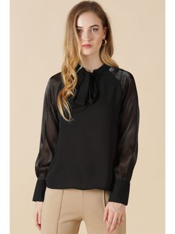 Gipsy - Black Georgette Top