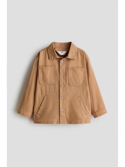 H&M - Boys Brown Linen-blend Shirt