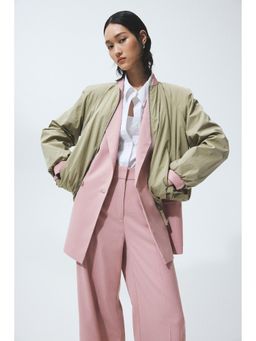 H&M - Women Pink Wide tailored trousers