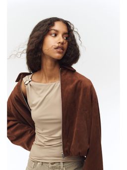 H&M - Women Beige Draped top