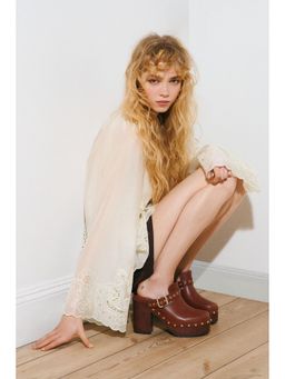 H&M - Women White Broderie anglaise blouse