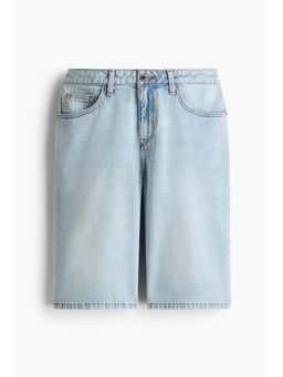 H&M - Women Blue Denim bermuda shorts