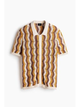 H&M - Men Yellow Regular Fit Shirt