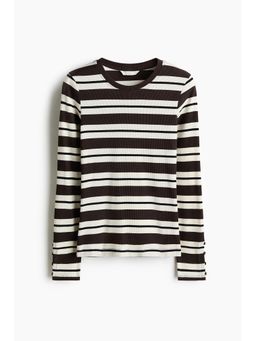 H&M - Women White Ribbed top