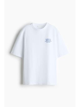 H&M - Women Multi-Color Oversized print-motif T-shirt