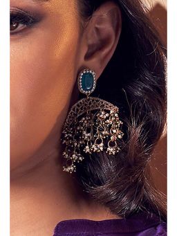 Charkhee - Crescent Drop Earring