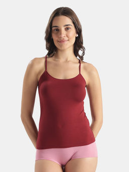 Jockey - Fit805 Women Micro Modal Elastane Stretch Camisole Wine