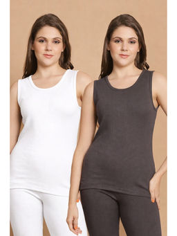 Aerowarm - Multi-Color Solid Cotton Regular Thermal Tops