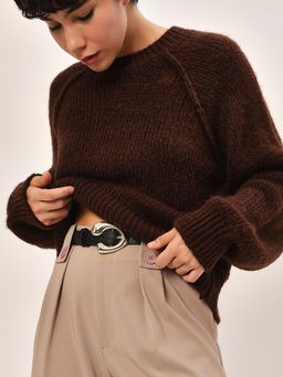 ONLY - Narrow Belt with Fancy Buckle
