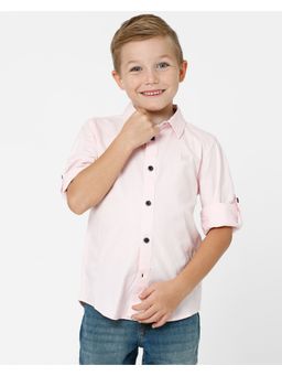 Kate & Oscar - Boys Shirts - Pink
