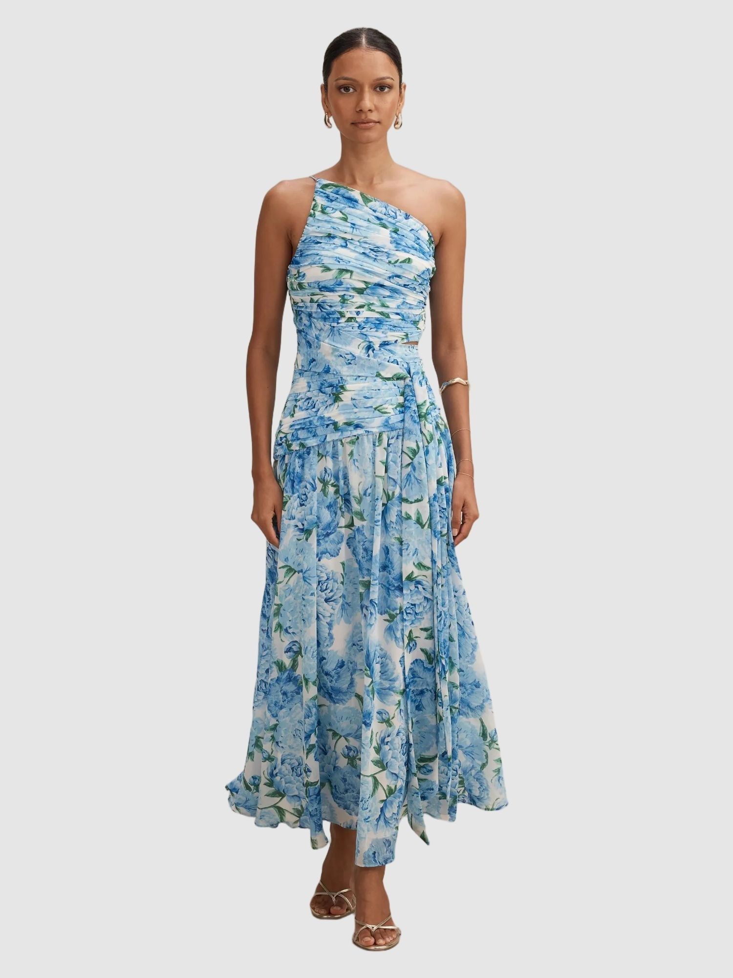 forever new Connie Petite Ruched Aseem Maxi Dress-picture-18