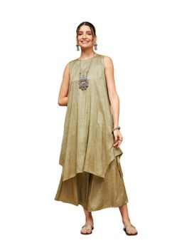 InWeave - Olive Lurex Short Kurta