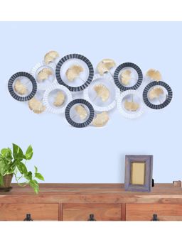 Vedas - Round Ginko Abstract Wall Decor