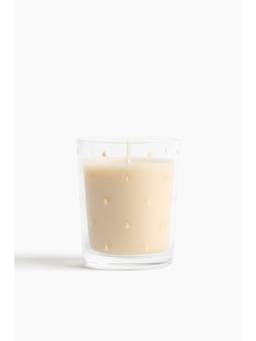 H&M - Green Scented Candle In Glass Holder