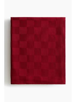 H&M - Red Checked Cotton Tablecloth