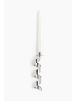 H&M - Silver Stainless Steel Candle Sconce