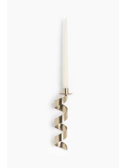 H&M - Gold Stainless Steel Candle Sconce