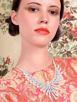 Odette - Silver Momentous Stone And Pearl Necklace