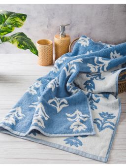 Fabindia - Blue Cotton Woven Towel