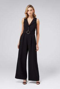 Forever New - Celia Wide Leg Tux Jumpsuit