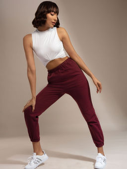 Twenty Dresses by Nykaa Fashion - Basics White The Joy Of Dressing Tshirt