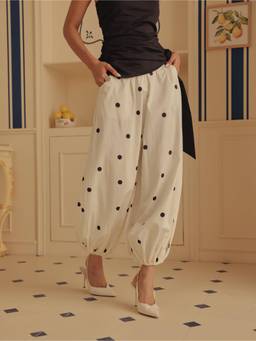 Sage By Mala - White Domino Pants