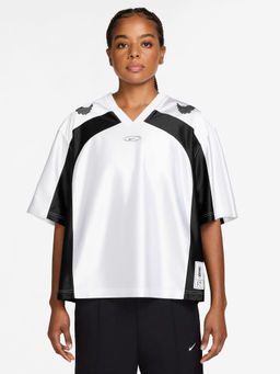 Nike - Women White Colorblock T-shirt - IQ6138-101