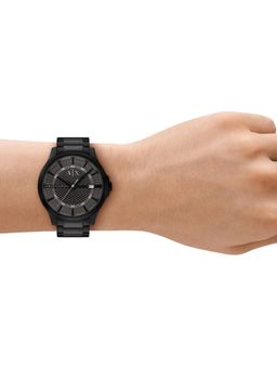 ARMANI EXCHANGE - Black Men Quartz Watch (AX2464) (M)