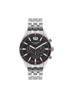 Lee Cooper - Analog Black Round Dial Men's Watch (LC07641.350) (M)