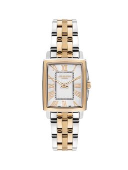 Lee Cooper - Analog Silver Rectangle Dial Women's Watch (LC07940.530) (M)