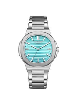 Lee Cooper - Analog Aqua Square Dial Men's Watch (LC08016.300) (M)