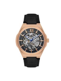 Lee Cooper - Automatic Black Round Dial Men's Watch (LC08050.451) (M)