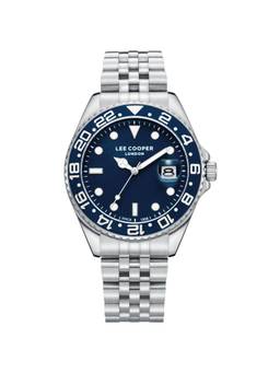Lee Cooper - Analog Navy Blue Round Dial Men's Watch (LC08142.390) (M)