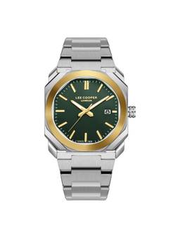 Lee Cooper - Analog Green Round Dial Men's Watch (LC08185.270) (M)