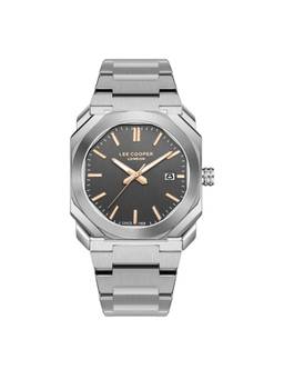Lee Cooper - Analog Grey Round Dial Men's Watch (LC08185.360) (M)