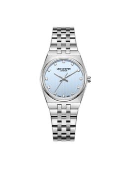Lee Cooper - Analog Blue Round Dial Women's Watch (LC08204.300) (M)