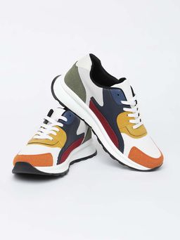 Snitch - Multi-Color Colour Blocked Sneakers