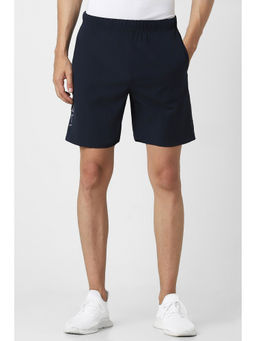 Van Heusen - Men Navy Print Casual Shorts