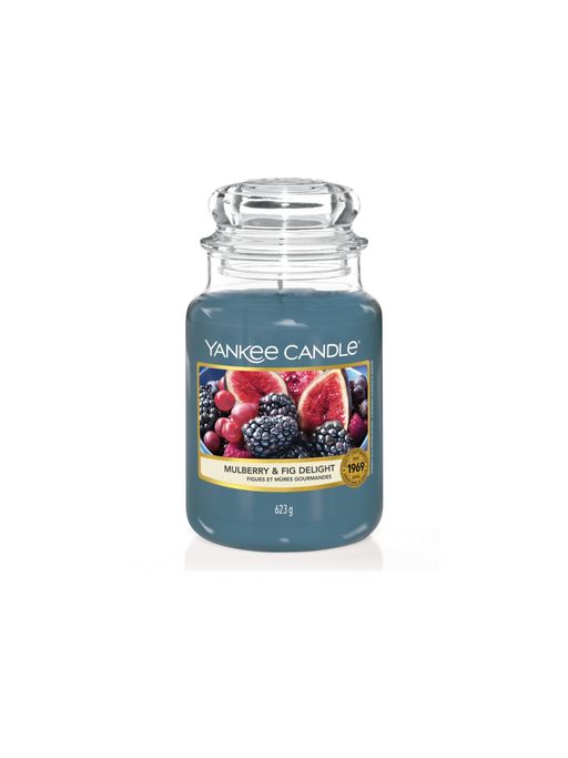 Yankee Candle Original Large Jar Scented Candle - Mulberry & Fig Delight