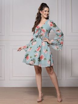 KASSUALLY - Floral Ruffle Dress