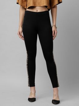 KASSUALLY - Black Slim-Fit Jeggings
