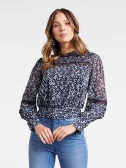Forever New - Norah Pintuck Ditsy Blouse