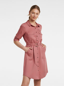 Forever New - Portia Belted Shirt Dress