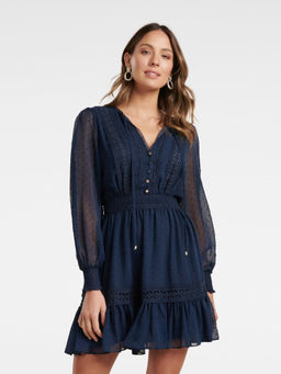 Forever New - Layla Spliced Dobby Dress