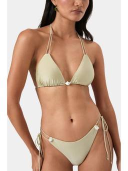 BEYOND - Green Pearl Bikini Top