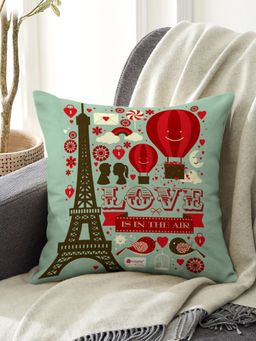 Indigifts - Cushion Cover with Conjugated Fiber Filler, Valentine Gifts, Love Gift