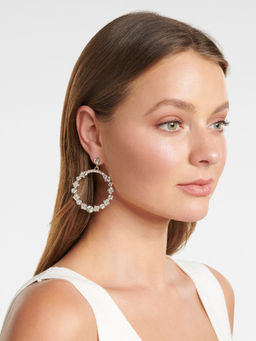 Forever New - Liz Diamante Circle Drop Earring